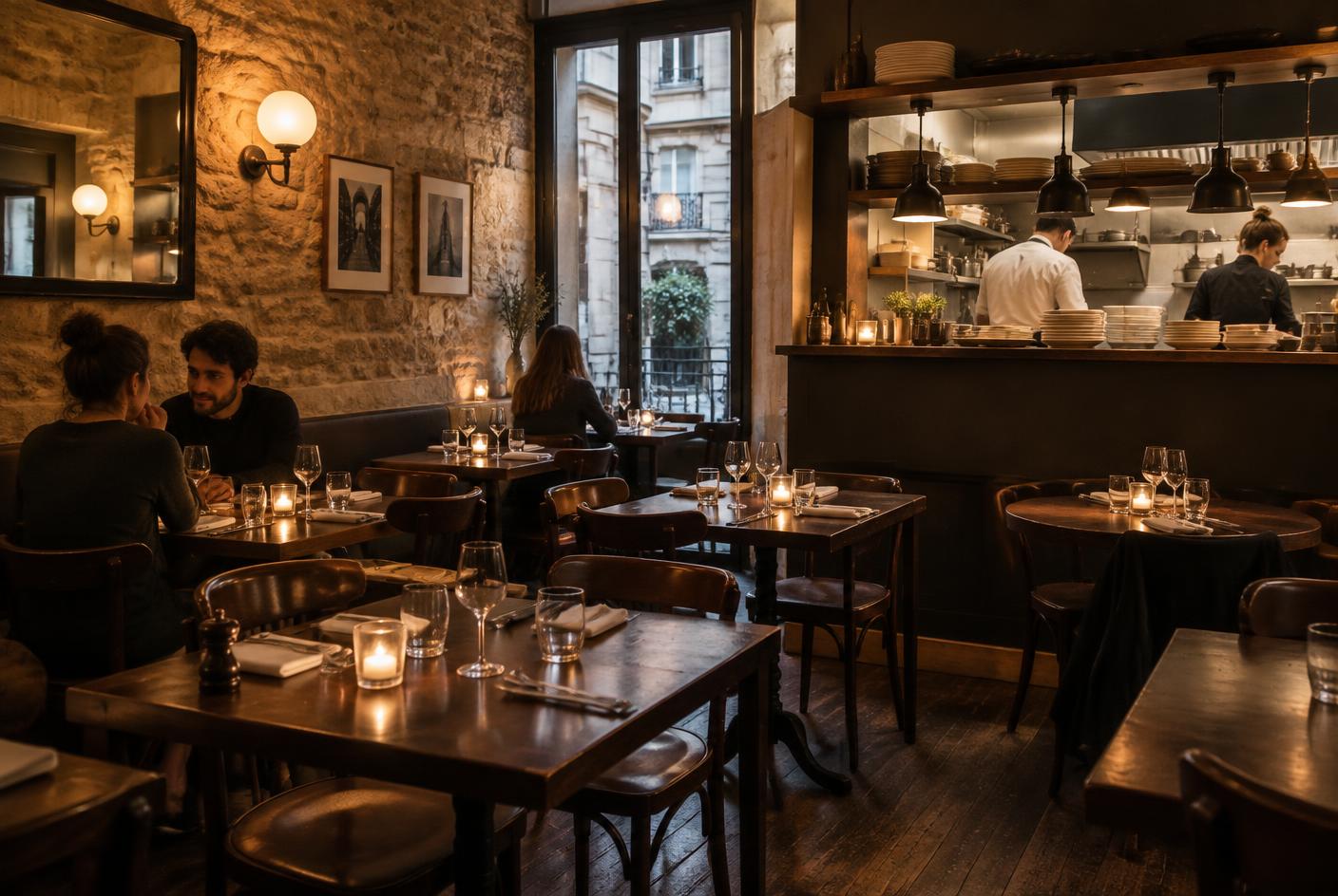 Frenchie in 2nd arrondissement, Paris
