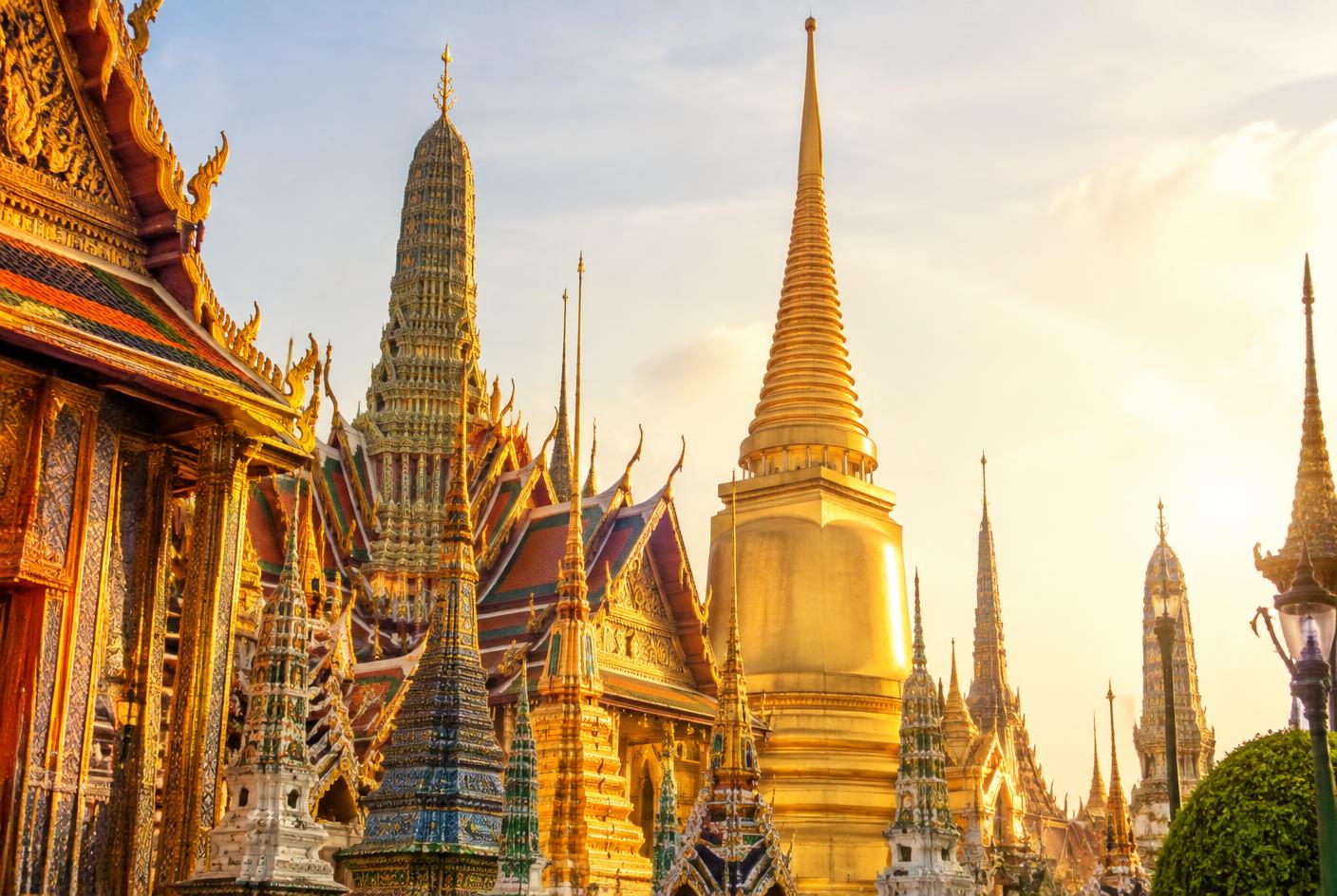 The Grand Palace & Wat Phra Kaew in Phra Nakhon, Bangkok