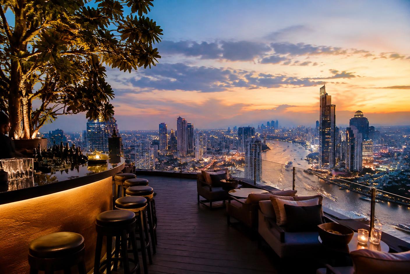 Sky Bar at Lebua in Bang Rak, Bangkok